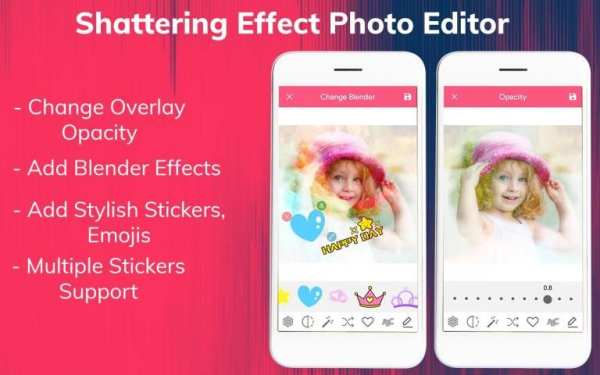 Shattering Effect - Photo Lab Editor स्क्रीनशॉट 3