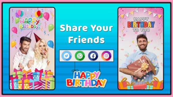 Birthday Photo Editor screenshot 1