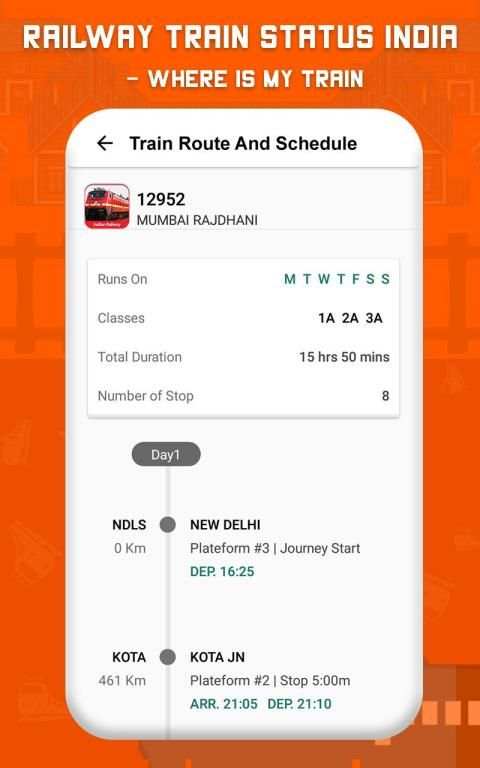 Train Status - Where is my Train स्क्रीनशॉट 4