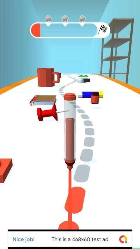 Pencil Run 3D स्क्रीनशॉट 1