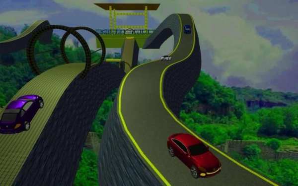 Impossible Classic Car Track Racing Simulator screenshot 8