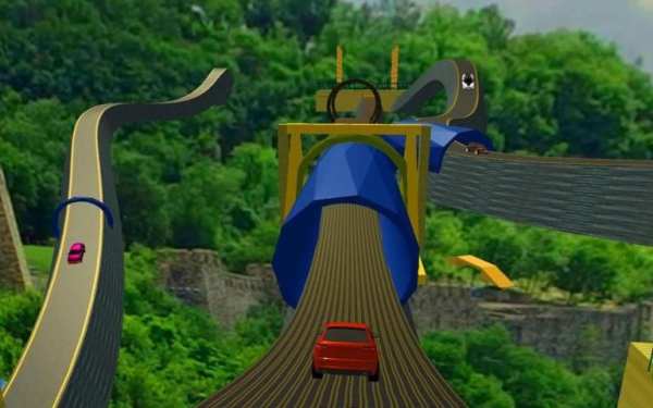 Impossible Classic Car Track Racing Simulator screenshot 4