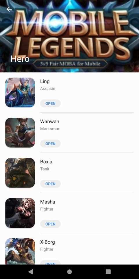 Guide New Hero Mobile Legend screenshot 1