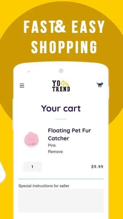 YoTrend Online Shopping App screenshot 2