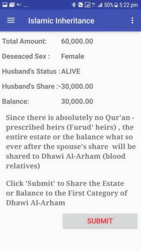 Islamic Inheritance(Share It) स्क्रीनशॉट 6