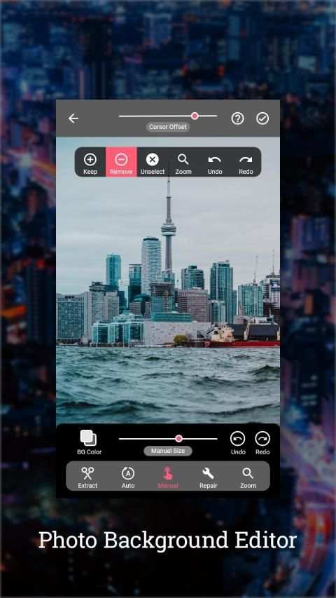 Photo Background Editor स्क्रीनशॉट 1