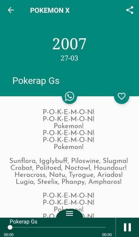 Pokemon Songs Lyrics screenshot 6