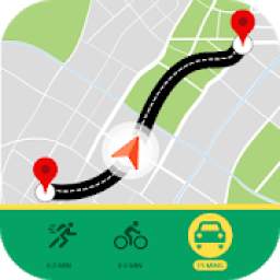 GPS Route Finder : Voice Navigation, Traffic Alert