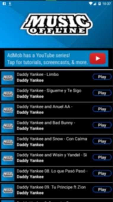 Musica Daddy Yankee - Sin Internet screenshot 3