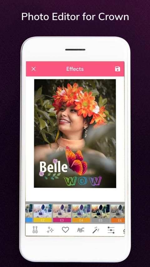 Crown Heart Photo Editor - Heart Crown Camera screenshot 3