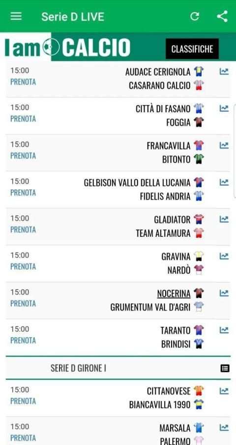 Serie D LIVE 2019-2020 screenshot 5