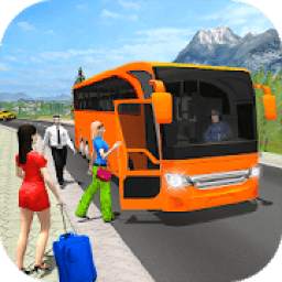 US Smart Coach Bus Public Transport Driving