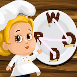 Palabras conectadas de chocolate आइकन