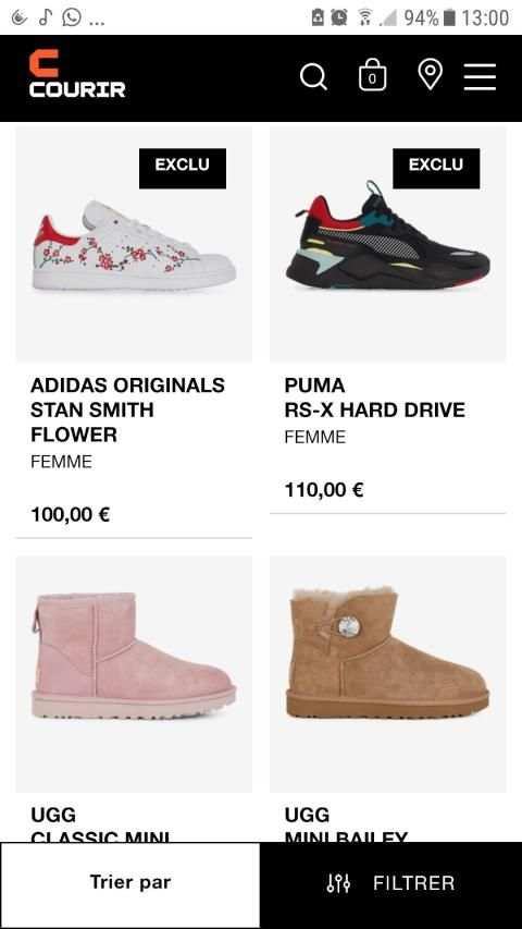 Courir: Online Shopping screenshot 1