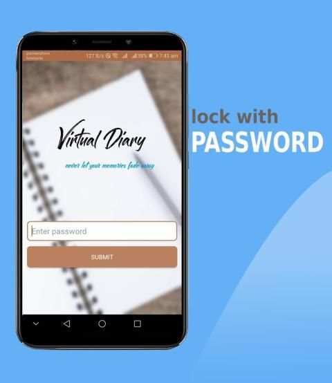 Virtual Diary - Free Daily Note Taking App स्क्रीनशॉट 2