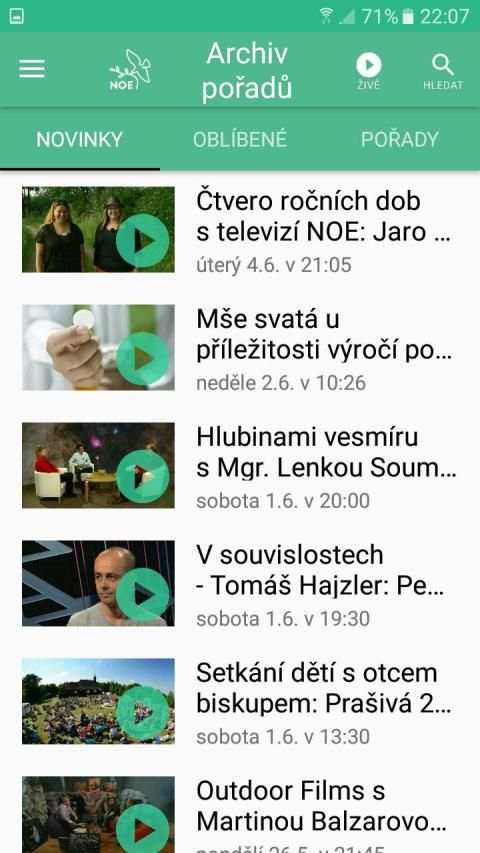 TV NOE screenshot 1