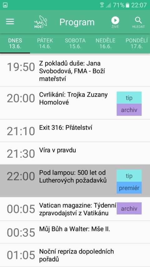 TV NOE screenshot 2