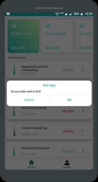 Hajiri App स्क्रीनशॉट 1