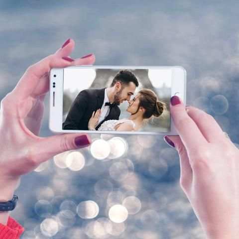 Mobile Screen Photo Frame app - Phone Photo frames screenshot 1