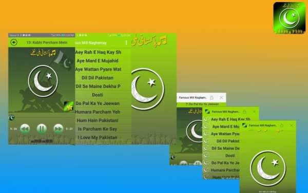 Pakistani milli naghmay | 14 August Naghmay screenshot 2