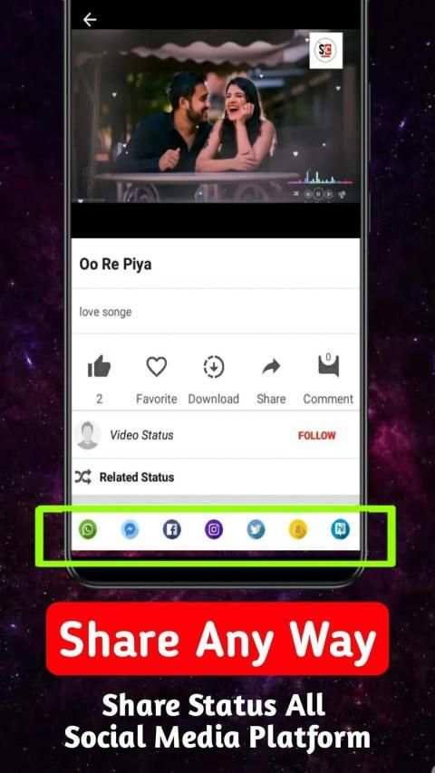WidLy: FullScreen Video Status स्क्रीनशॉट 5