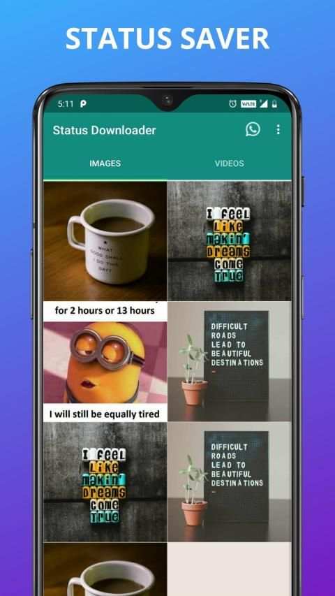 Status Saver for Whatsapp - Share,Repost,Download स्क्रीनशॉट 5