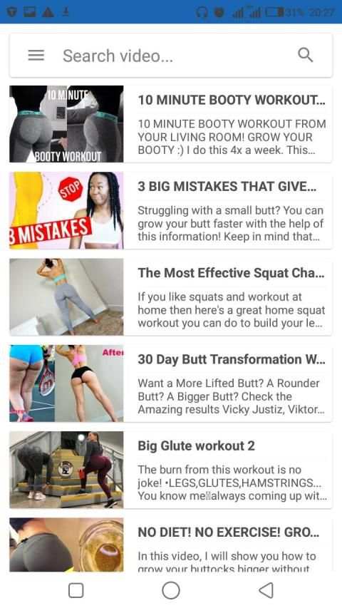 Big Buttocks Exercise - Hips, Legs & Butt Workout screenshot 4