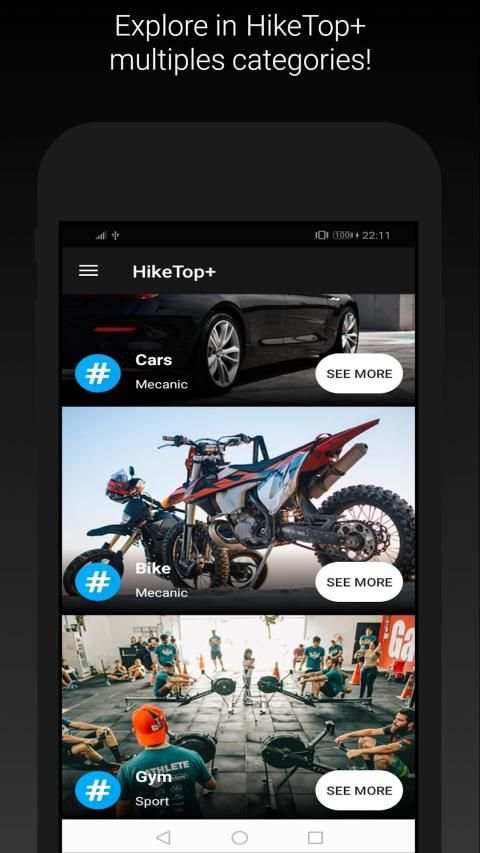HikeTop+ स्क्रीनशॉट 3