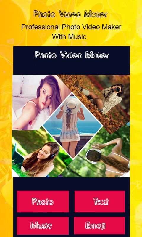 Photo Video Maker with Music - Video song maker स्क्रीनशॉट 7