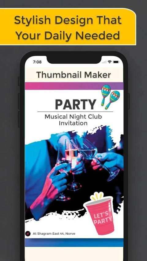 Thumbnail Maker for Tube Video - Tube Banner Maker screenshot 3