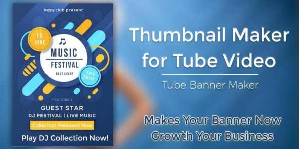 Thumbnail Maker for Tube Video - Tube Banner Maker screenshot 8