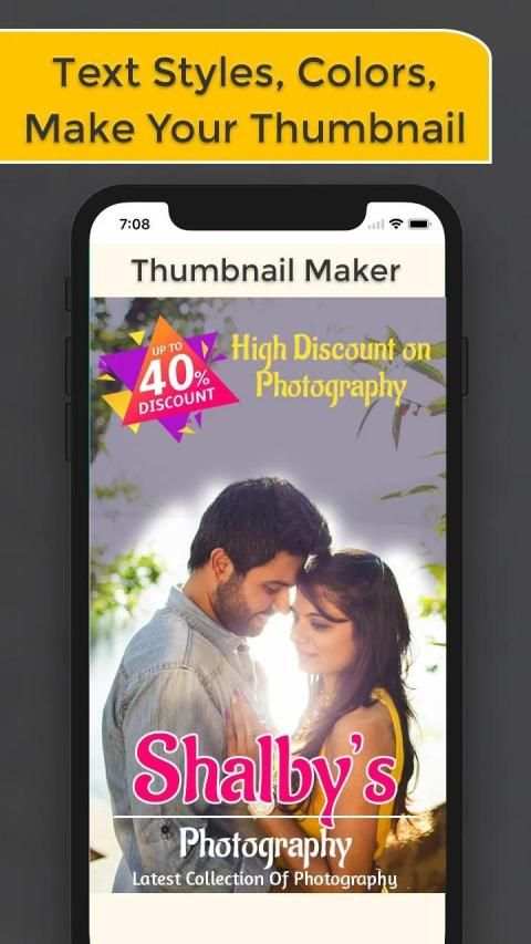 Thumbnail Maker for Tube Video - Tube Banner Maker screenshot 5