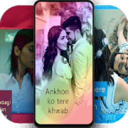 Full screen lyrical video status 2019 आइकन