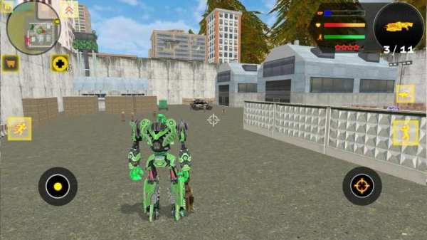 Robot Shark Attack: Transform Robot Shark Games स्क्रीनशॉट 5