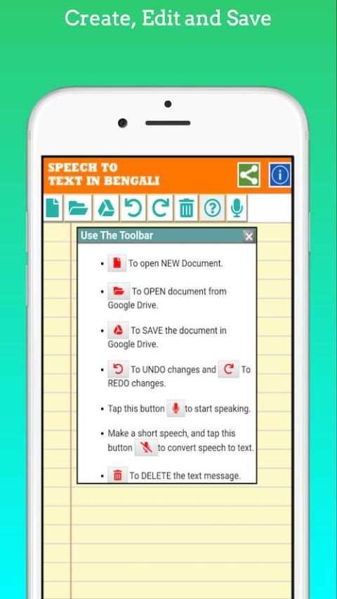 Speech To Text In Bengali - With Edit Feature screenshot 4