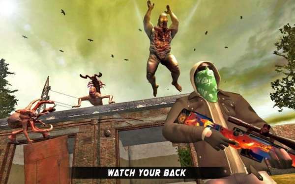 Zombie Target Dead Trigger screenshot 2