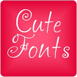 Cute Fonts for FlipFont® Free