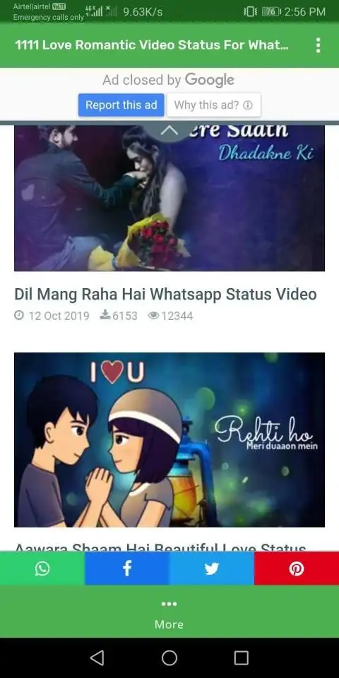 1111 Love Romantic Video Status For WhatsApp Download July 2019 Video Song Status APK Download 2023 - Free - 9Apps 1111 Love Romantic Video Status For WhatsApp Download July 2019 Video Song Status APK Download 2023 - Free - 9Apps