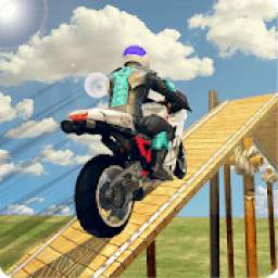 Bike Stunt Racing Master Impossible 3D Mega Ramp