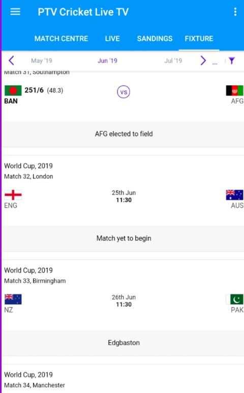 PTV Cricket Live HD TV screenshot 4