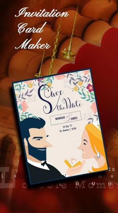 Wedding Card Maker स्क्रीनशॉट 3