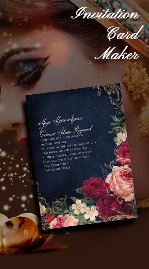 Wedding Card Maker स्क्रीनशॉट 1