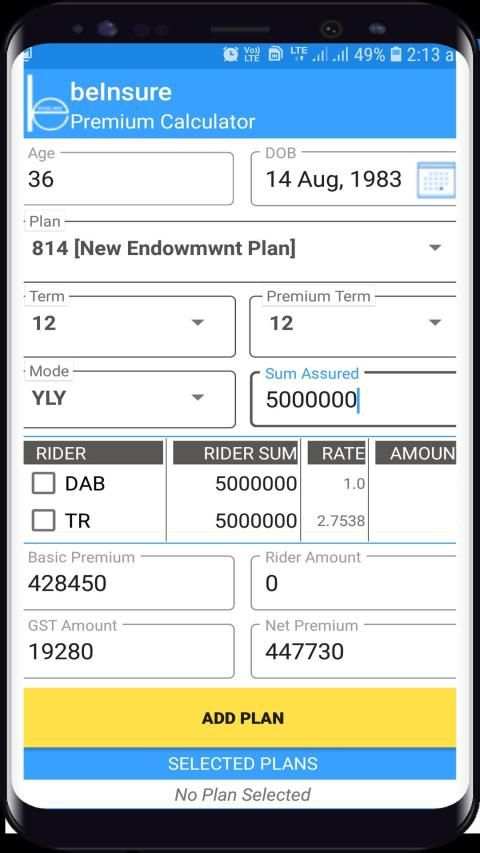 Lic beInsure screenshot 3