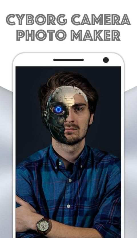Cyborg Camera Photo Maker screenshot 4