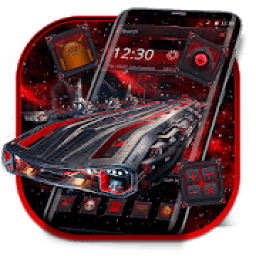 Red Dark Galaxy Legend Theme आइकन
