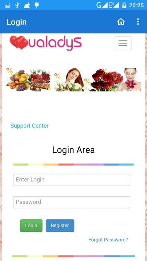 Ua ladys Dating site App screenshot 1