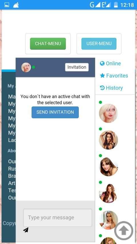 Ua ladys Dating site App screenshot 2