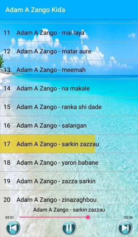 Adam A Zango - Kiɗa 2019 screenshot 3