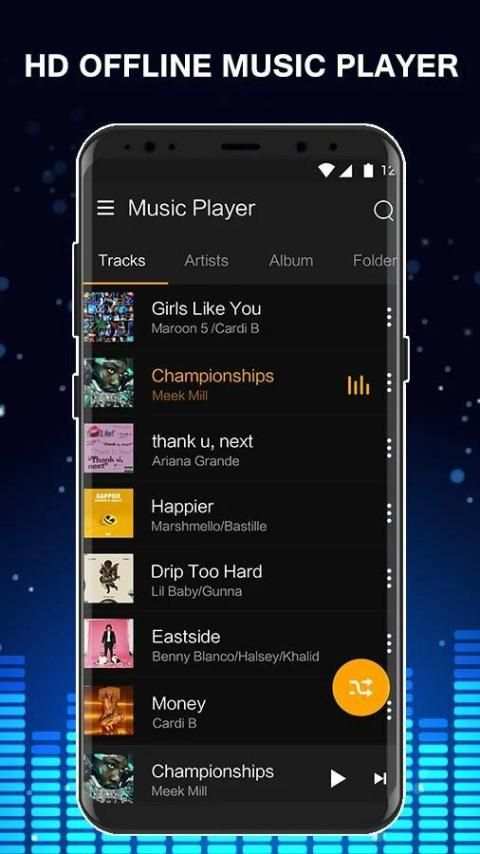 Music Player - Offline Music Player & MP3 Player स्क्रीनशॉट 5