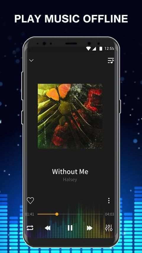 Music Player - Offline Music Player & MP3 Player स्क्रीनशॉट 1